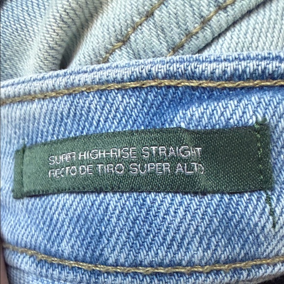 Wild Fable Sky Blue Straight Leg Jeans - Picture 3 of 5